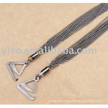 bead metal bra strap